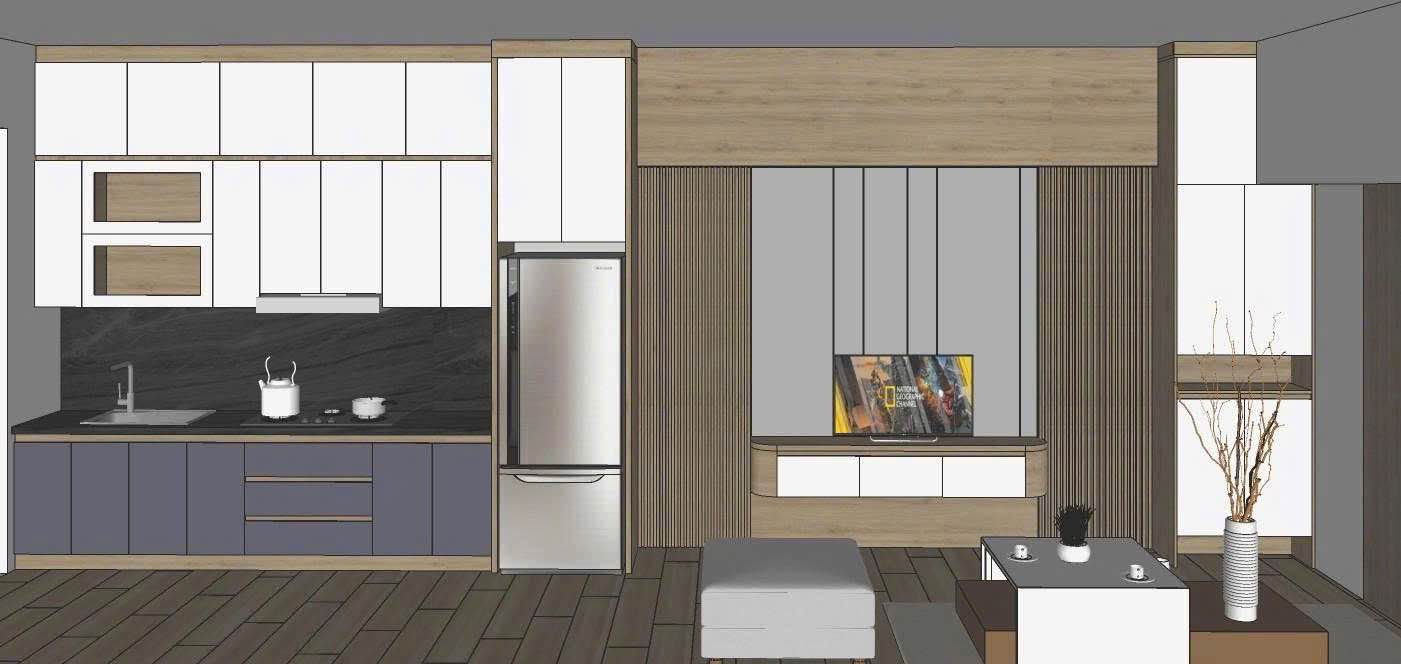 Căn hộ Golden City 3 Vinh 55m² giá 2 tỷ - Để lại full nội thất mới đẹp!