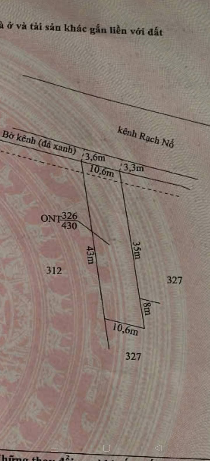 Đất thổ cư 430m² tại Khu Công Nghiệp An Thạnh - Giá chỉ 1.45 tỷ VND!