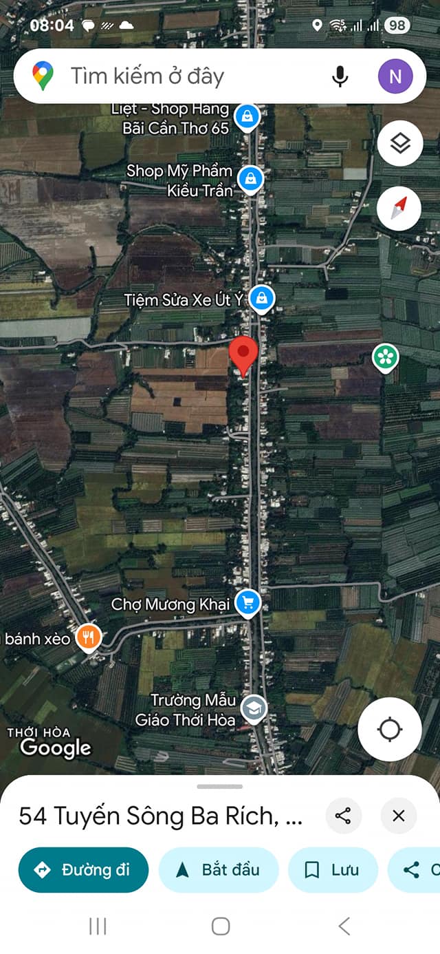 Đất nền Ô Môn Cần Thơ 487m² giá 1.2 tỷ - Đầu tư sinh lời cao!