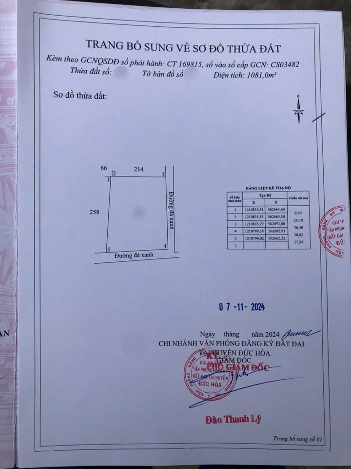 Bán đất vườn 1.000m² Bàu Công, Tân Mỹ - Nhà cấp 4, giá chỉ 2 tỷ!