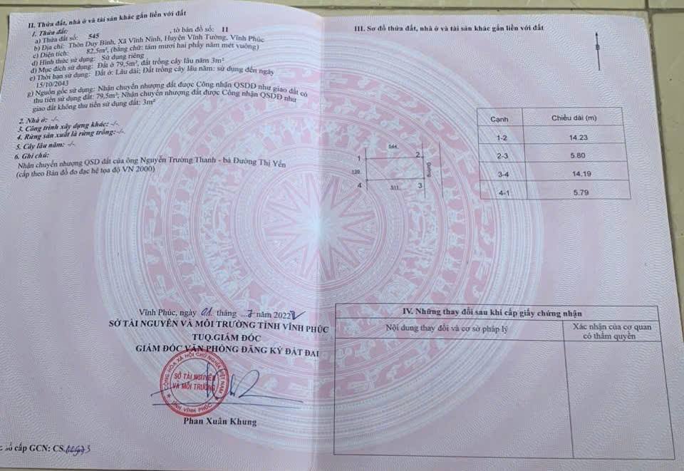 Đất nền thôn Duy Bình, xã Vĩnh Ninh, 82.5m² giá chỉ 700 triệu - Đầu tư lý tưởng!