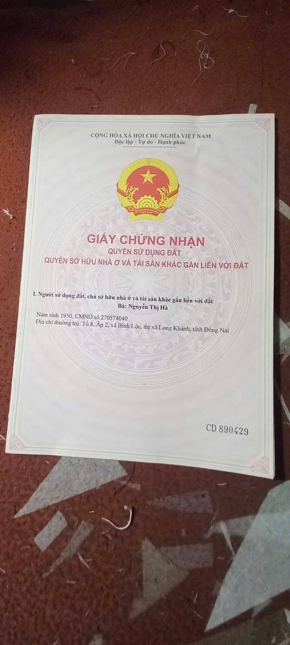 Nhà cấp 4 mặt tiền đường lớn phường Bình Lộc, Long Khánh 165m² giá 2.2 tỷ - Cơ hội đầu tư tuyệt vời!