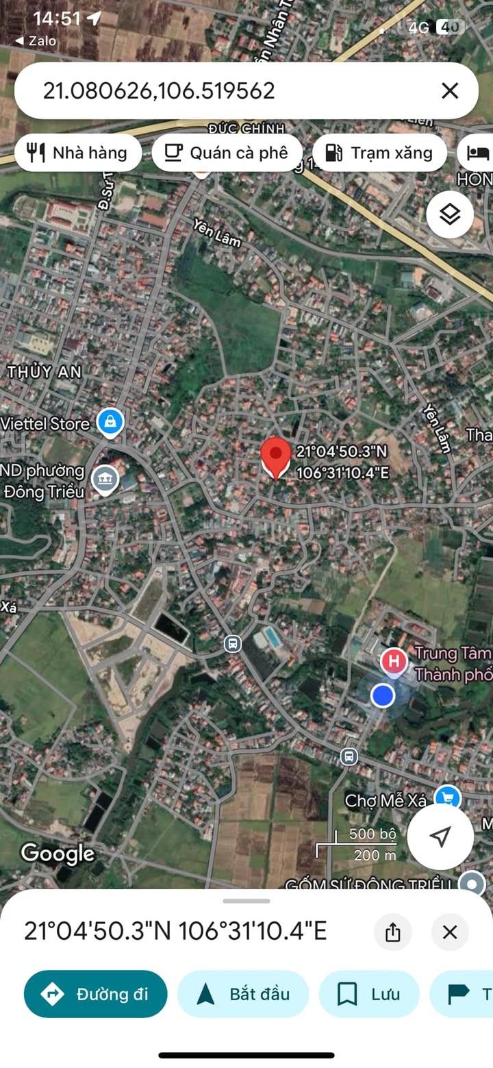 Đất thổ cư chính chủ tại Đức Chính, Đông Triều 123,6m² - Giá chỉ 800 triệu!