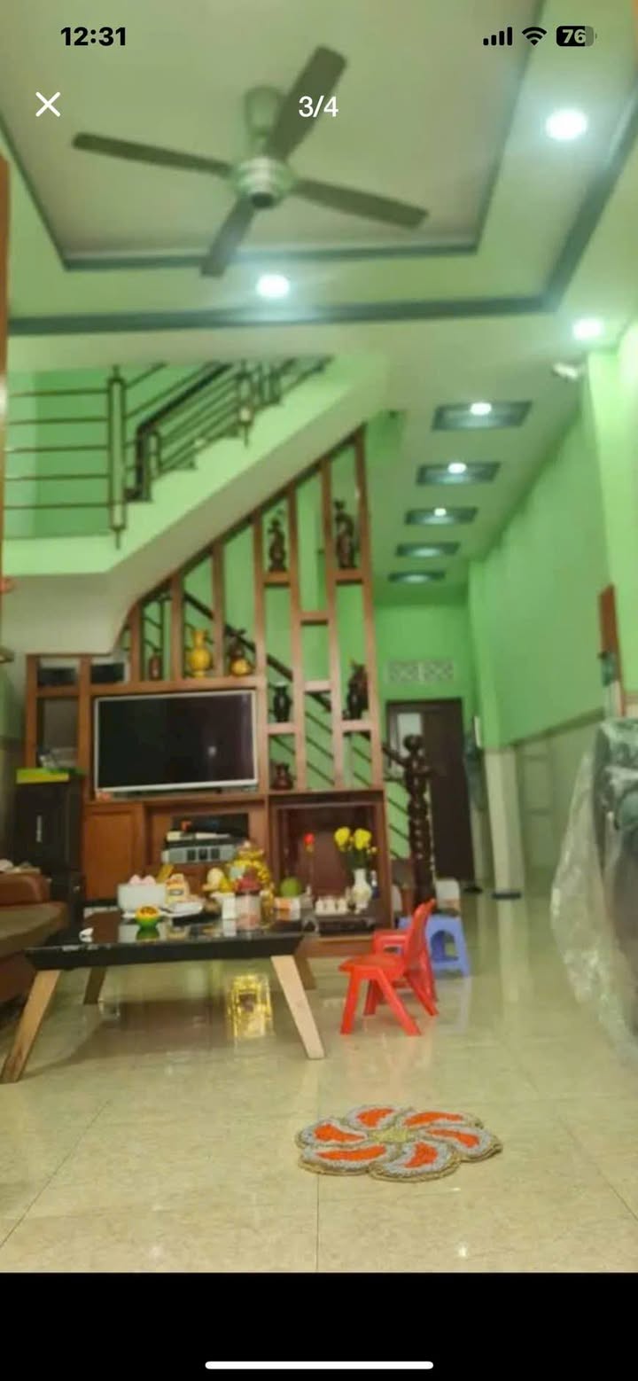 Nhà bán khu phố Đông Chiêu, Dĩ An 60m² giá 1.95 tỷ - Đường xe ô tô vào tận nhà!