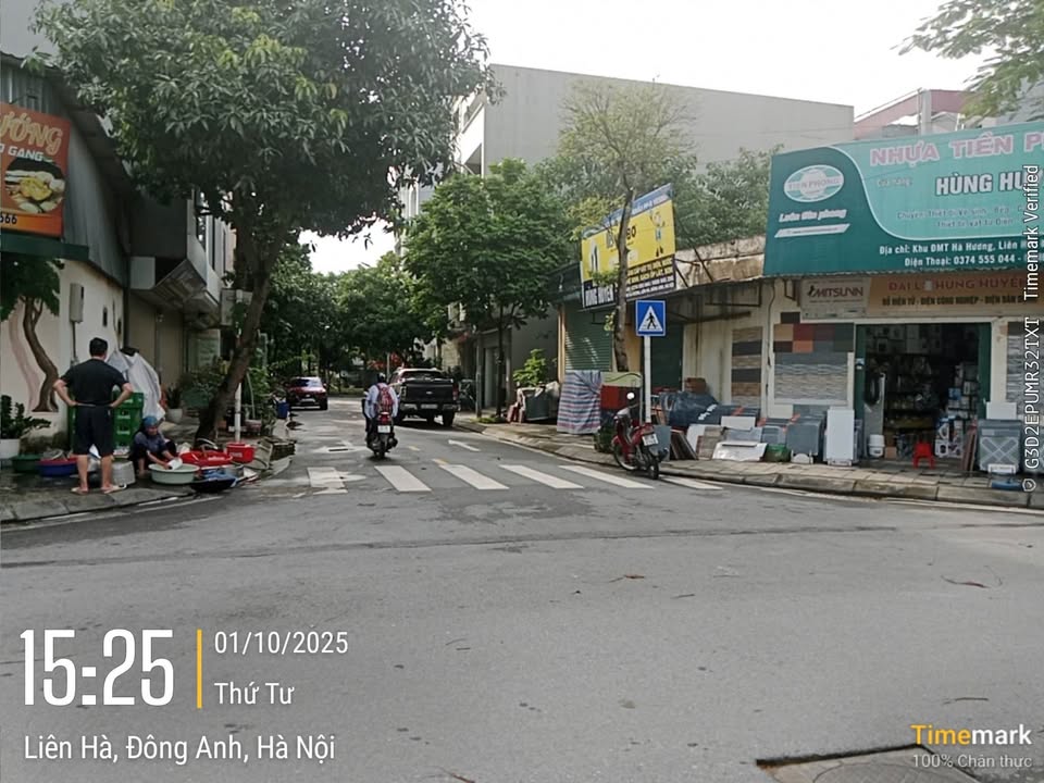 Đất mặt tiền trục kinh doanh Hà Hương, Liên Hà 76m² - Cơ hội đầu tư hiếm có!