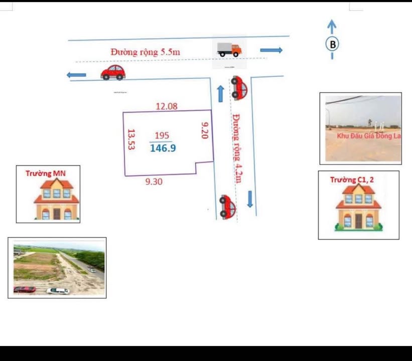 Đất nền Hiền Ninh, Sóc Sơn 146m² giá 2 tỷ - Cơ hội đầu tư tuyệt vời!