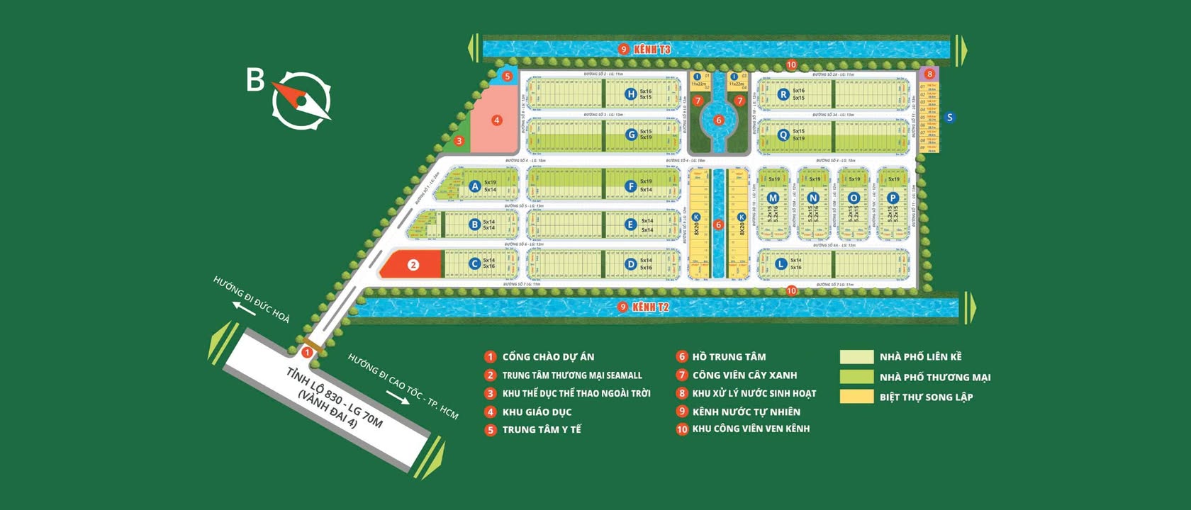 Đất nền dự án Lago Centro 80m² giá 1.35 tỷ - Cơ hội đầu tư vàng!