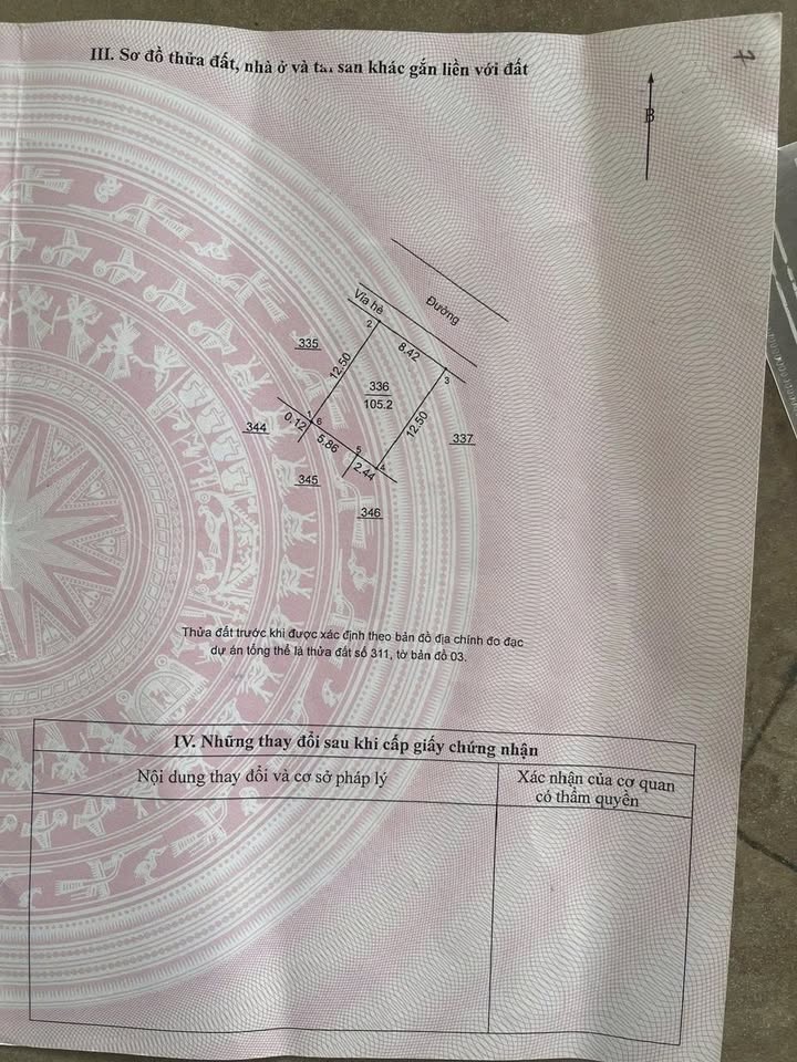 Đất dịch vụ 105m² Di Trạch, Hoài Đức - Giá 16.485 tỷ, đầu tư sinh lời cao!