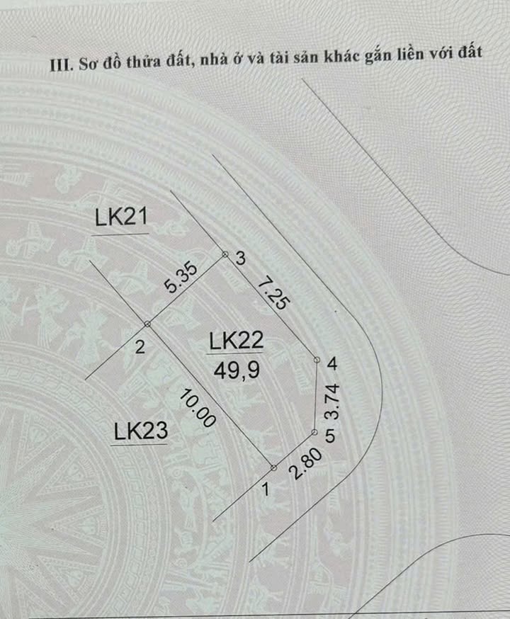 Đất lô góc LK20a,b Dương Nội 50m² giá 16.2 tỷ - Khu vực phát triển sôi động!