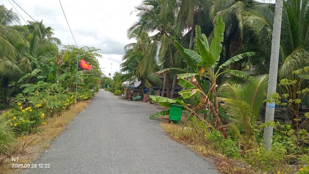 Đất thổ cư Tân Long Hội, Vĩnh Long 144m² chỉ 330 triệu - Sổ hồng đầy đủ!