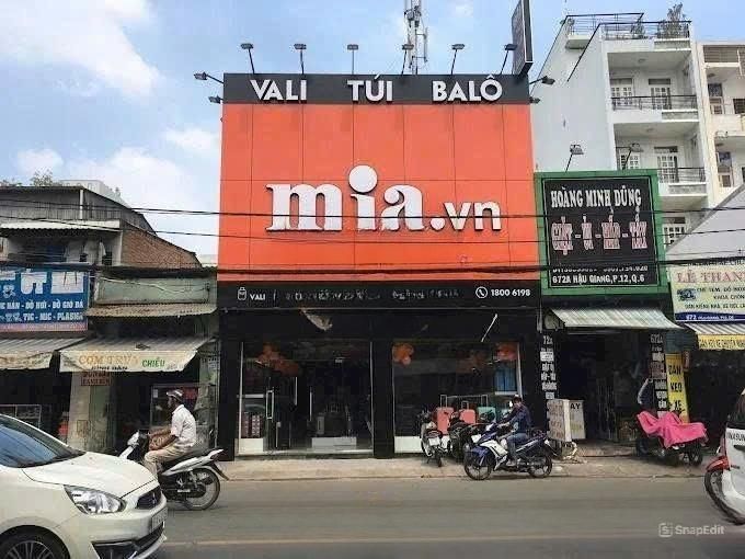 Nhà nguyên căn 2 mặt tiền Hậu Giang, quận 6, diện tích 187m² – Kinh doanh đa ngành nghề!