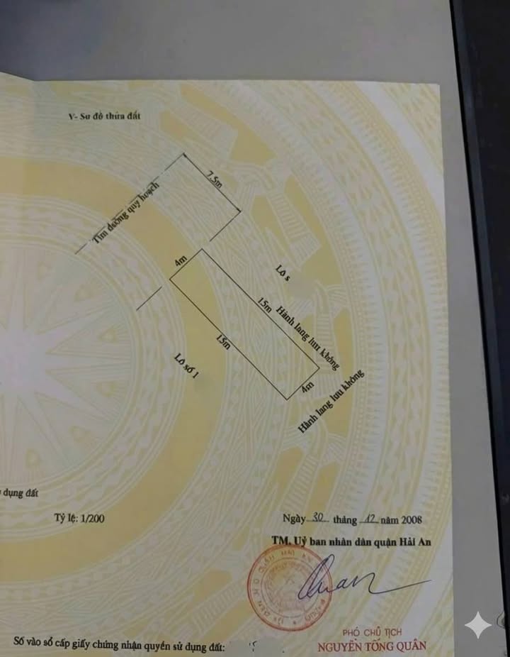 Đất thổ cư Lê Hồng Phong 60m² giá 6.48 tỷ - Chính chủ bán gấp!