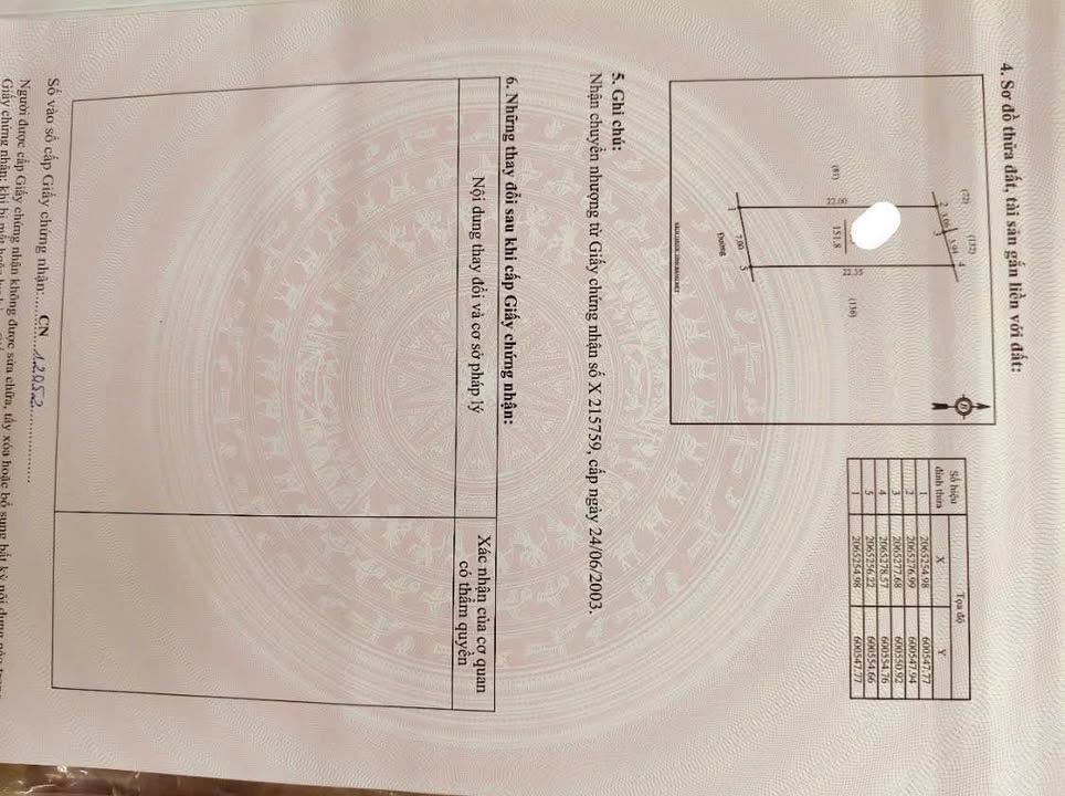 Đất nền Hưng Dũng Vinh 151m² giá 4 tỷ - Mặt tiền rộng rãi hướng Nam!