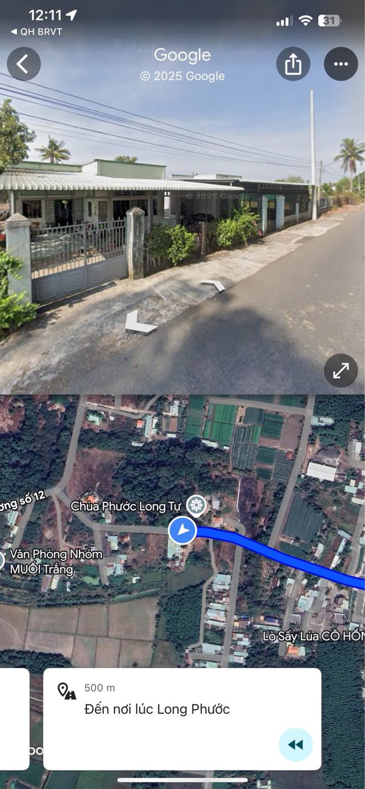 Đất mặt tiền đường số 12, Long Phước 1.100m² giá 8 tỷ - Tiềm năng tăng giá mạnh!