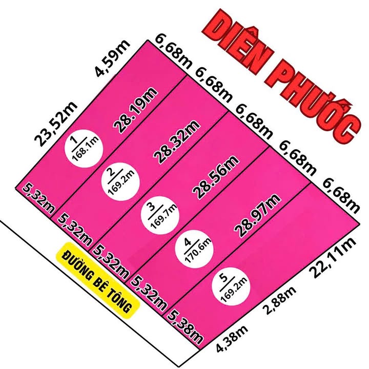 Đất thổ cư Diên Phước 170m² giá 770 triệu - Đầu tư sinh lời ngay!