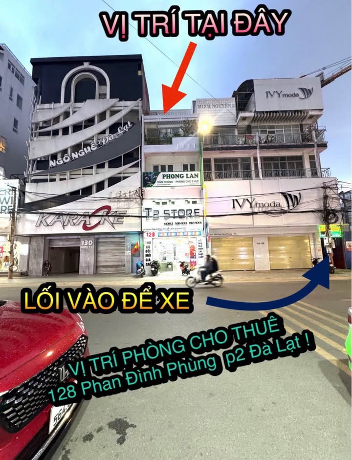 Phòng trọ cho thuê mặt tiền Phan Đình Phùng, Đà Lạt - Chỉ từ 1,9 triệu/tháng!