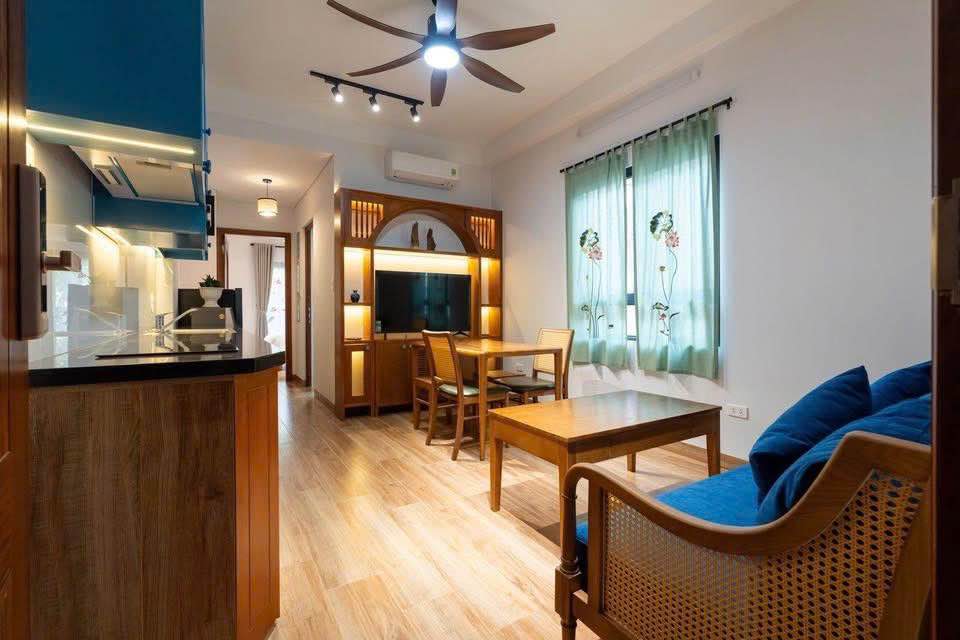 Căn hộ 1 phòng ngủ cho thuê tại Trúc Bạch, Ba Đình - Sang trọng và ấm cúng