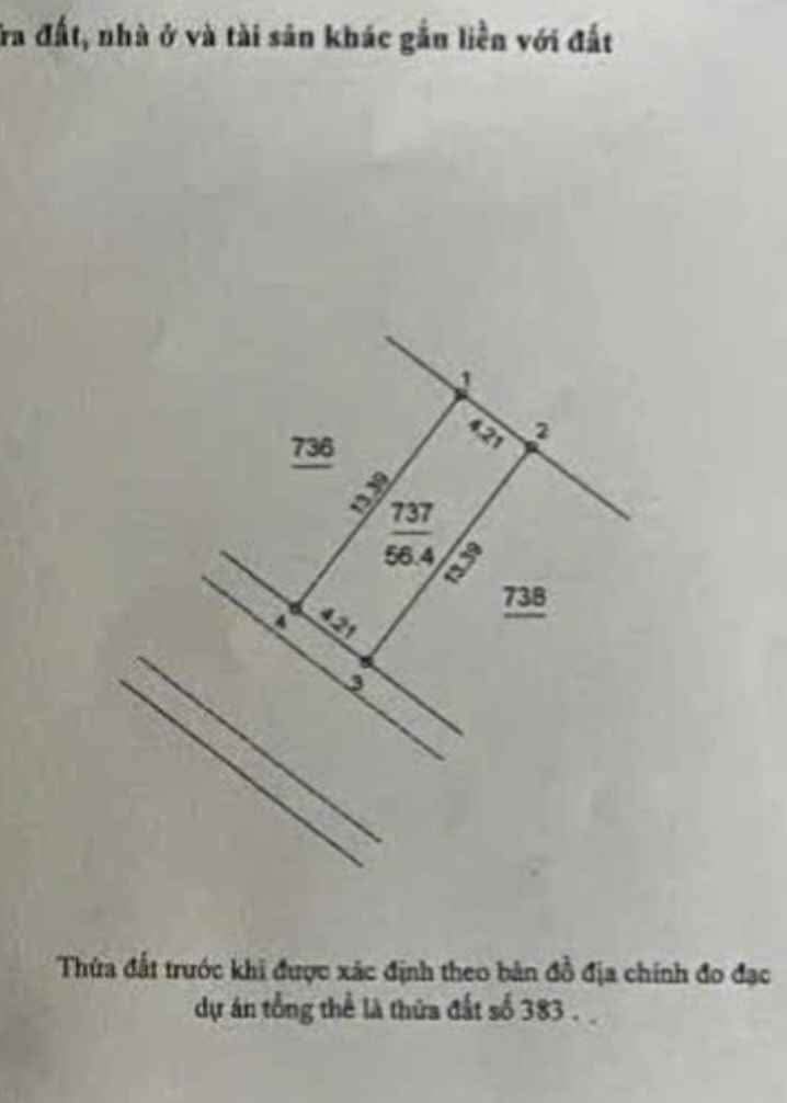 Đất dịch vụ Trũng - Lai Xá, Hoài Đức 56.4m² - Vị trí cực đẹp, đầu tư sinh lời!