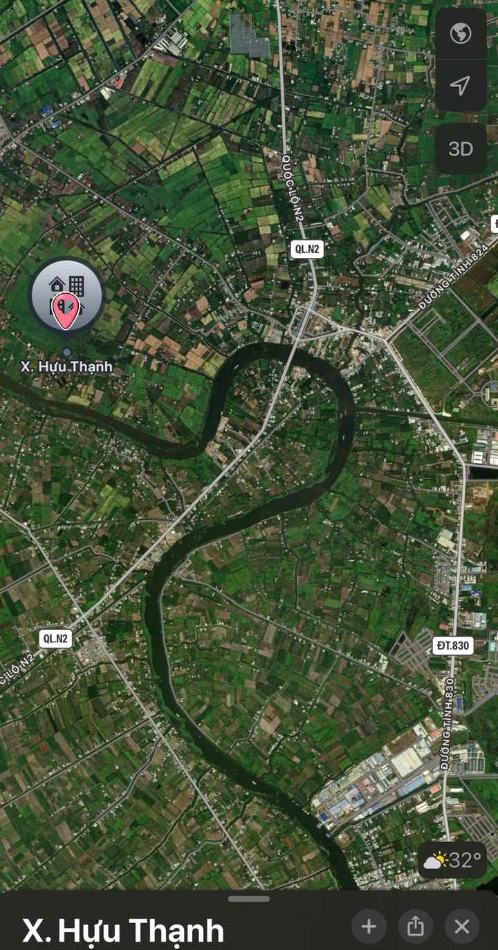 Đất nền Ấp 1A, xã Hựu Thạnh, Đức Hòa, 100m² giá 380 triệu - Đầu tư sinh lời ổn định!