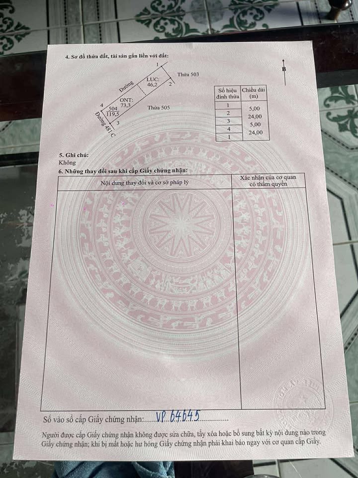 Đất nền chợ Khánh Thành Ninh Bình 120m² - Mặt tiền đường 481, giá thỏa thuận hấp dẫn!