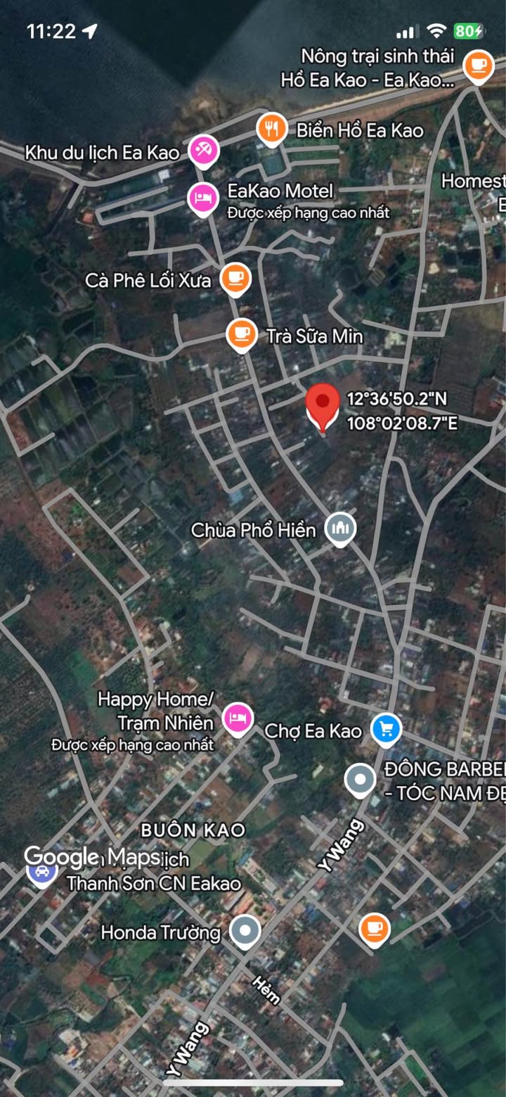 Đất nền Ea Kao Buôn Ma Thuột 350m² giá 1.23 tỷ - Đầu tư sinh lời ngay!