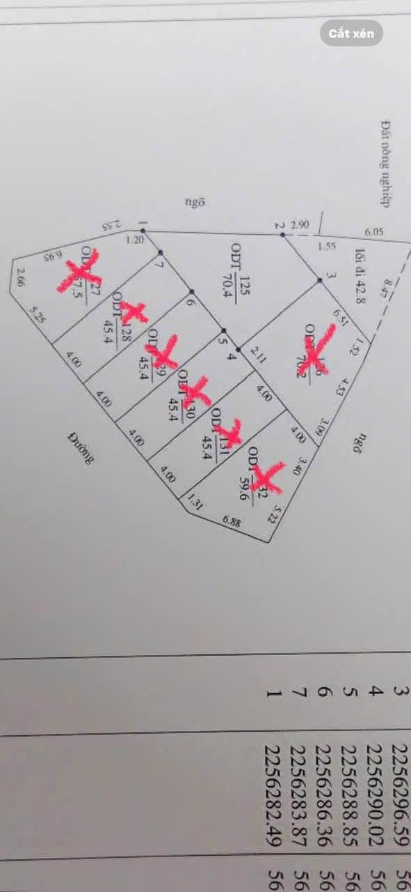 Đất nền Tổ dân phố Vụ Bản, Trường Thi 103m² - Giá chỉ 750 triệu!