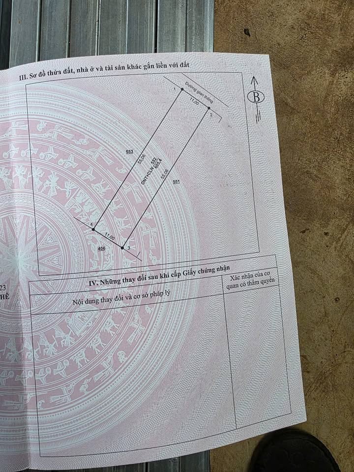 Đất nền Tiên Lương, Cẩm Khê 605m² giá 1.2 tỷ - Cơ hội đầu tư hấp dẫn!