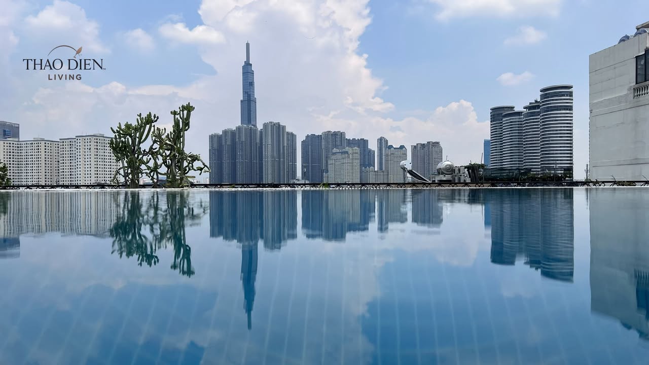 Căn hộ Penthouse 2 phòng ngủ tại The Vista An Phú 140m² giá 33 triệu - Sẵn sàng vào ở ngay!