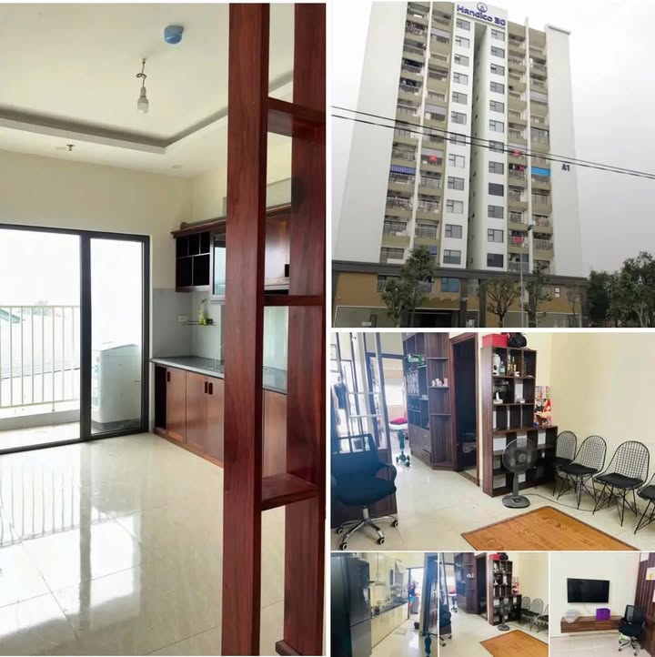 Chung cư Handico Vinh 75m², 2PN giá 6,5 triệu - Sẵn sàng vào ở!
