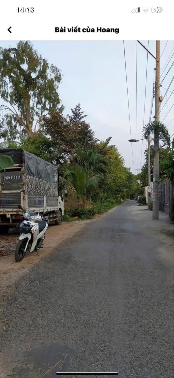 Đất nền khu vực Trạm Bơm Mỹ Hòa, An Giang 1400m² - Cơ hội đầu tư hấp dẫn!