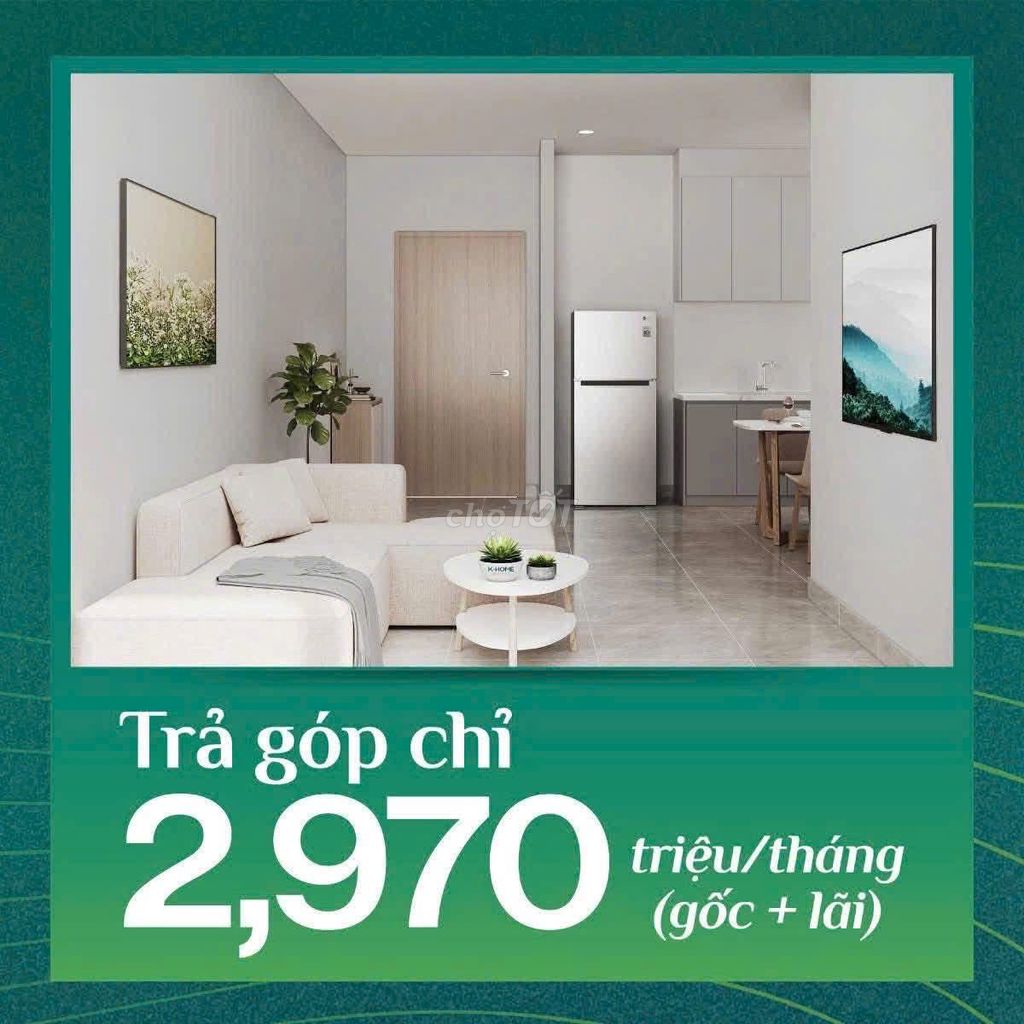Căn hộ NOXH K-HOME NEW CITY Bình Dương 32m² giá 812 triệu - Sẵn sàng vào ở!