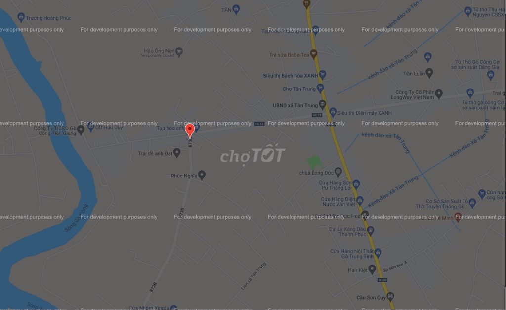 Đất nền 657m² mặt tiền đường 873B, Tân Trung, Gò Công chỉ 2.39 tỷ - Sổ hồng sẵn, thương lượng ngay!