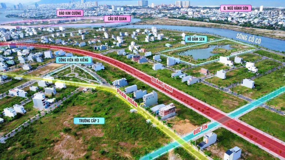 Đất nền Cồn Dầu Hòa Xuân 125m² giá 6.88 tỷ - Đầu tư sinh lời bền vững!