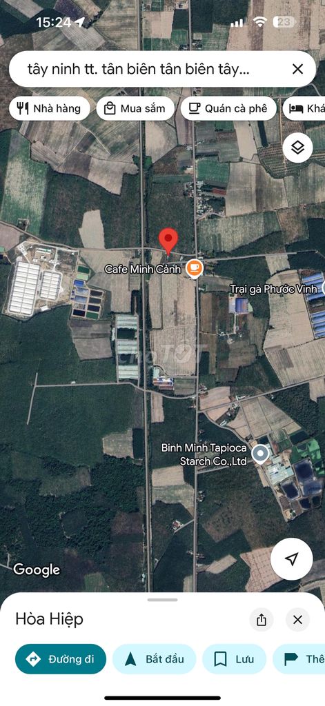 Đất thổ cư Hòa Hiệp Tân Biên 110m² giá 230 triệu - Vị trí thoáng mát, tiện ích đầy đủ!