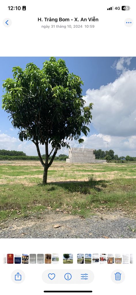 Đất nền An Viễn, Trảng Bom 118m² giá 2.8 tỷ - Sổ hồng đầy đủ, mặt tiền nội bộ