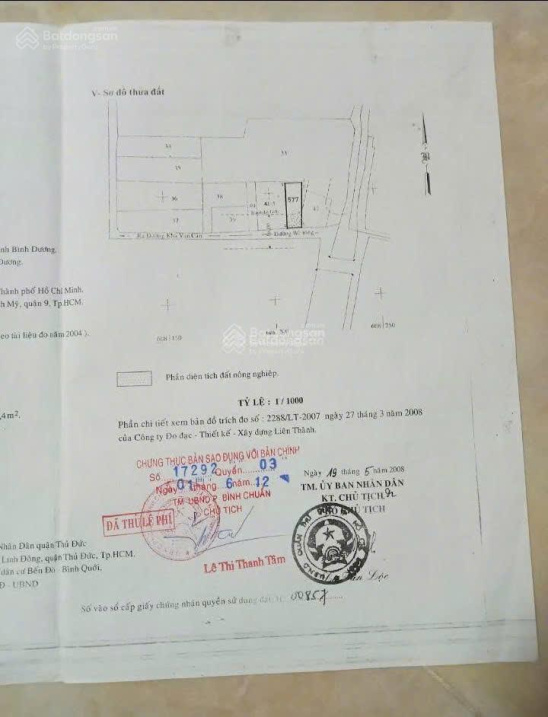 Đất sổ hồng chính chủ Thủ Đức 166,6m² giá 10 tỷ - Lô góc 2 mặt tiền view sông Sài Gòn