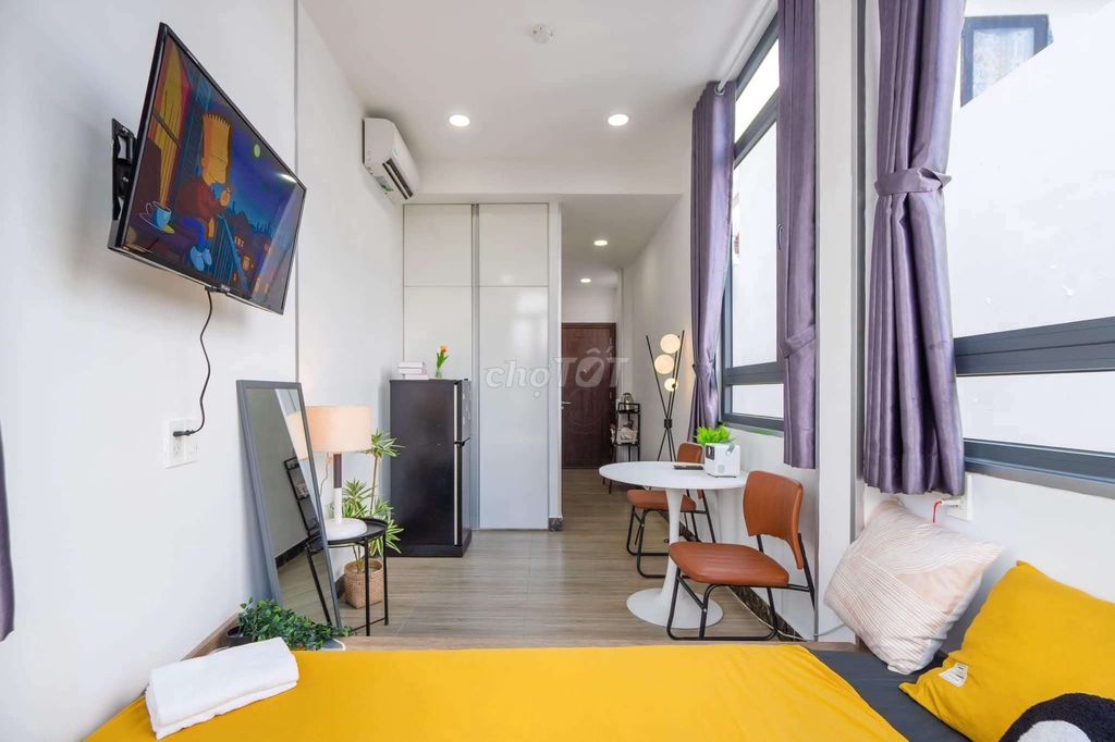 Căn hộ dịch vụ Bình Thạnh 25m² giá 5.4 triệu - Sẵn sàng vào ở ngay!