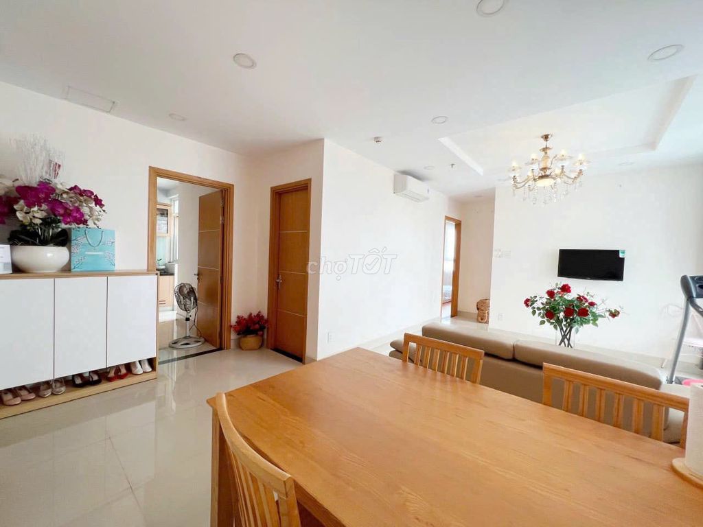 Chung cư Ruby Tân Bình 90m² giá 10,5 triệu - Nội thất cao cấp, cho thuê dài hạn!