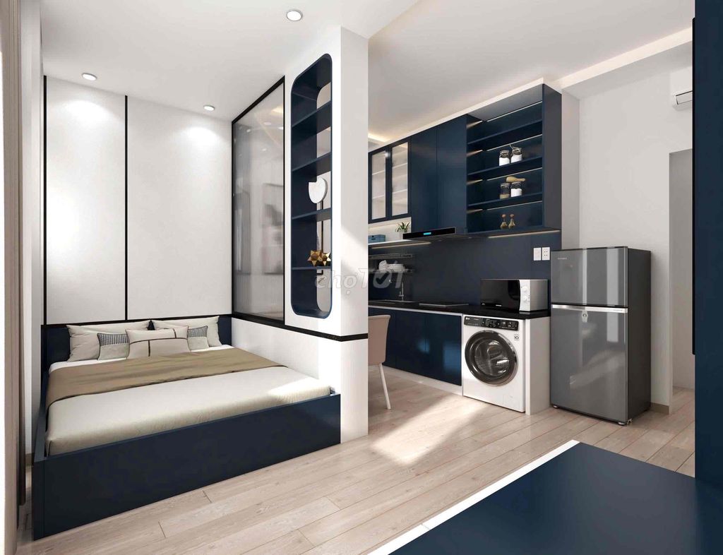 Căn hộ Studio gần sân bay Tân Sơn Nhất 35m² giá chỉ 6 triệu - Full nội thất