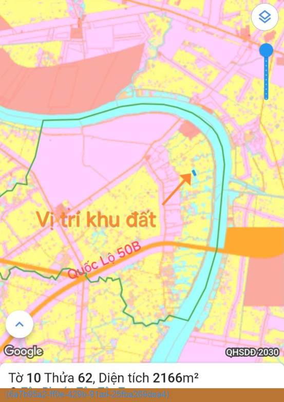 Lô đất lúa 2166m² tại Tân Phước Tây, Long An - Chỉ 550 triệu, pháp lý rõ ràng!