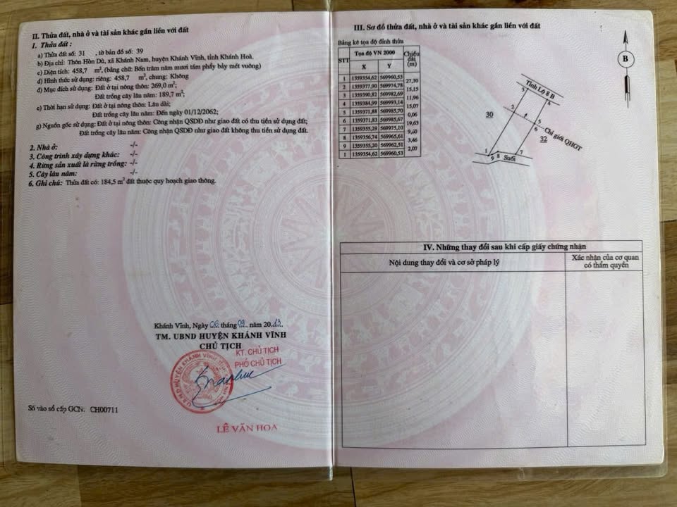 Đất nền Khánh Vĩnh 12m mặt tiền TL8B giá 840 triệu - Cơ hội đầu tư hấp dẫn!