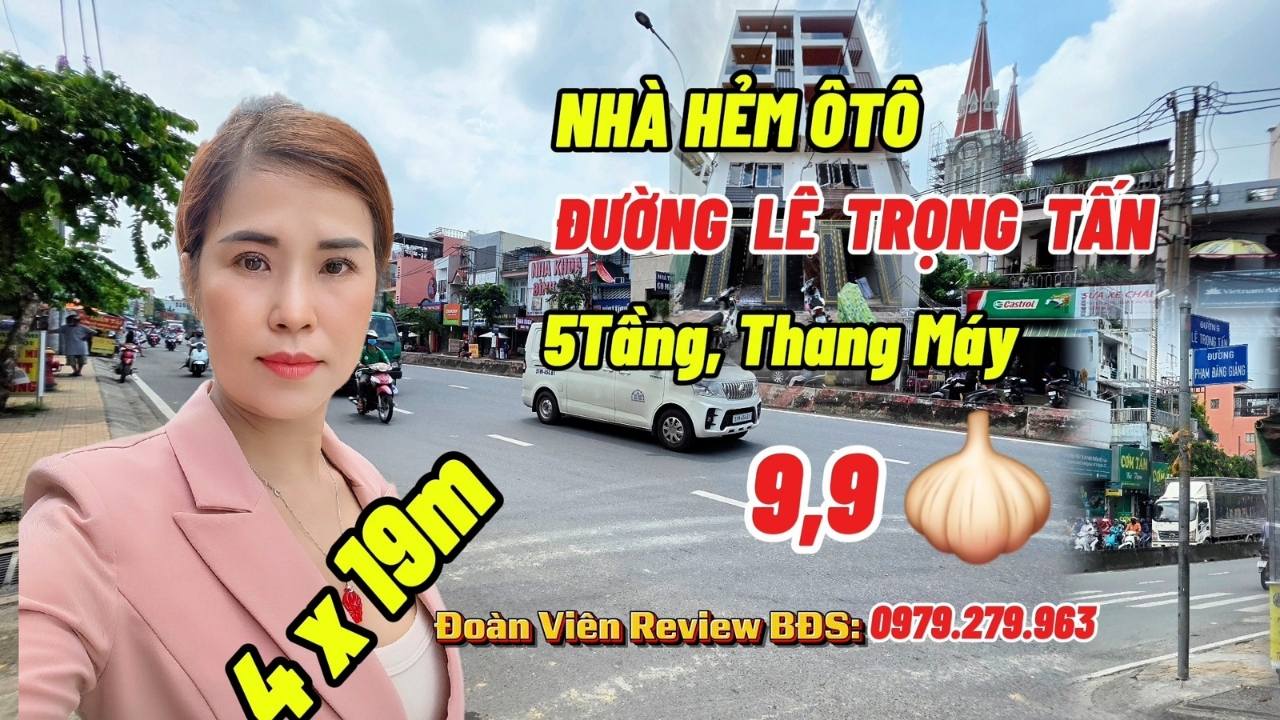 Nhà phố cao cấp 76m² đường Lê Trọng Tấn, 9.9 tỷ - Gần Aeon Mall Tân Phú!
