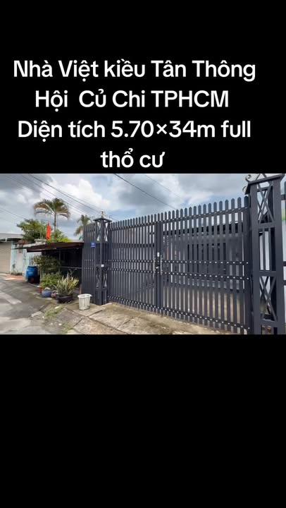 Nhà bán tại Tân Thông Hội, Củ Chi 193.8m² - Giá thỏa thuận hấp dẫn!