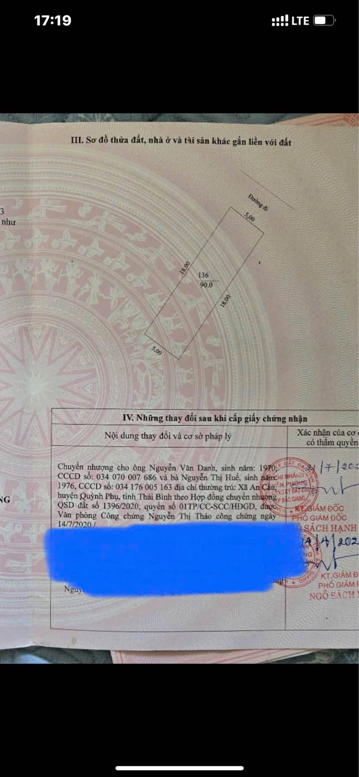 Đất liền kề Nam Tiến, Song Mai, TP Bắc Giang 180m² - Sổ đỏ chính chủ, giá thỏa thuận!