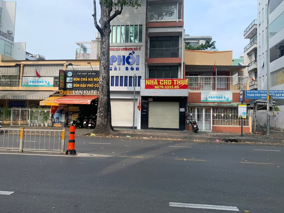 Nhà mặt tiền 476A Nguyễn Tri Phương, Q10, 64m² - Cho thuê giá 55 triệu/tháng