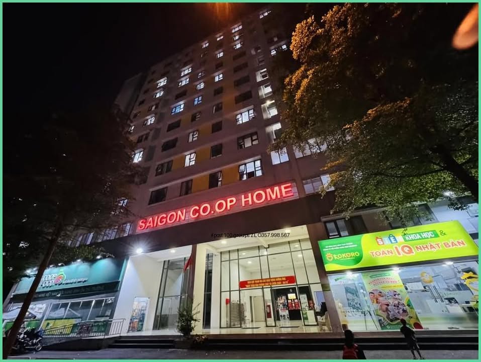 Căn hộ SG.COOP Gò Vấp 52m² giá 2 tỷ - Sổ hồng riêng, tiện ích đầy đủ!