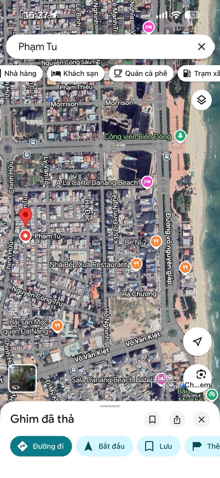 Nhà 1 tầng có lửng Phạm Tu, Đà Nẵng 56m² giá 8.8 tỷ - Sát biển Mỹ Khê!