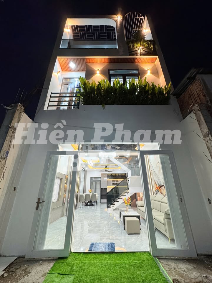 Nhà ở Hẻm 1716 Huỳnh Tấn Phát, Nhà Bè 60m² giá 5.55 tỷ - Full nội thất, xây mới 100%!
