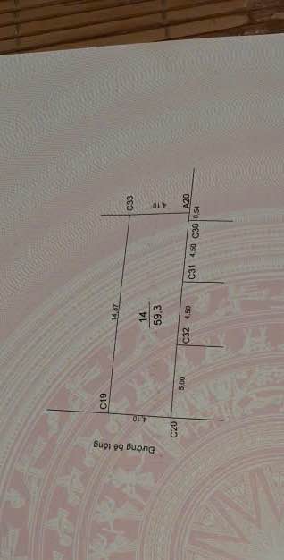 Đất đấu giá xã Đại Thanh 59m² giá 5 tỷ - Ô tô đỗ cửa, sổ đỏ chính chủ!