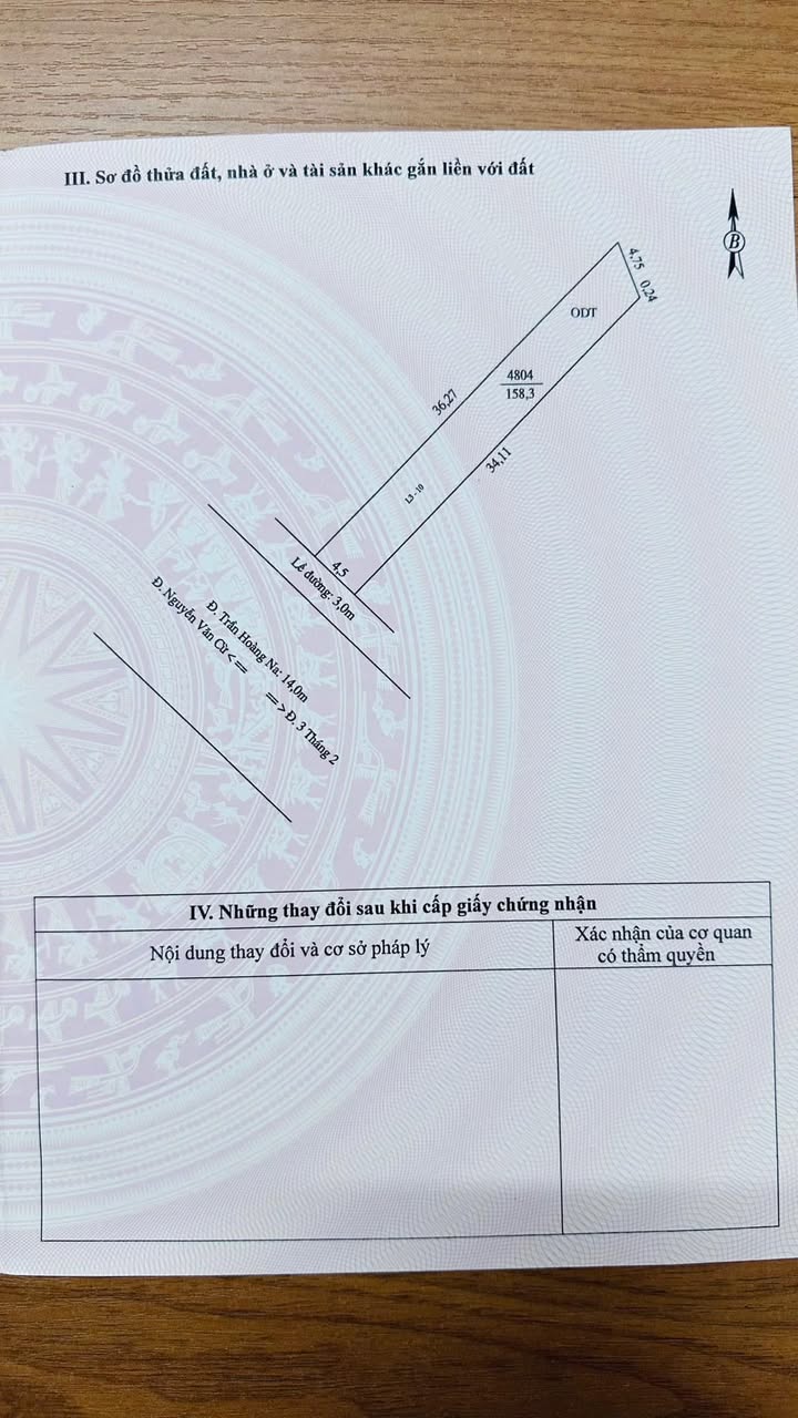 Bán mặt tiền Trần Hoàng Na, Cái Răng, Cần Thơ - 158m², vị trí đắc địa cho kinh doanh!